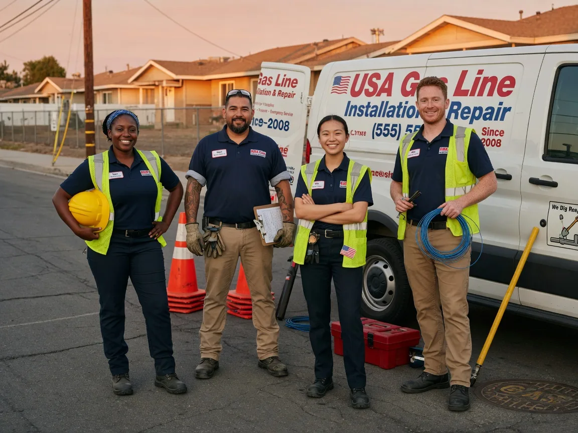 Gas Line Installation company in Kinderhook, IL
